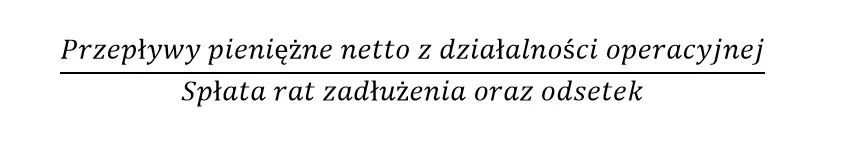cashflow – wzór