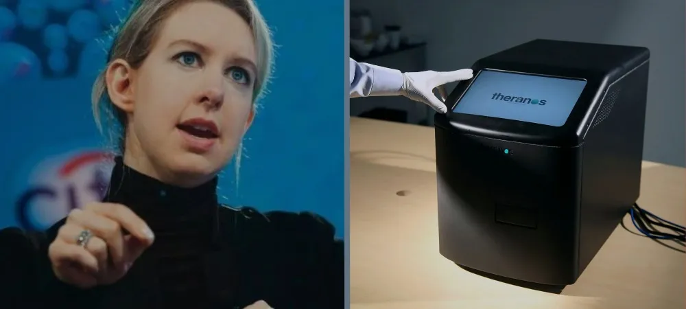 Theranos afera – mini www