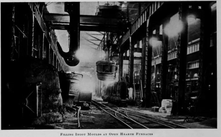 Zdjecie-z-okolic-roku-1900-przedstawiajace-fragment-zakladow-Carnegie-Steel-Company