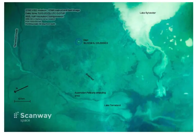 Zdjecie-wykonane-przez-satelite-Scanway