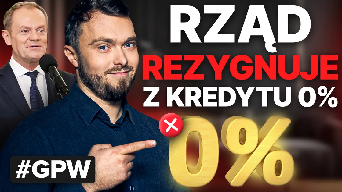 Kredytu 0% nie będzie! | Duże kłopoty Orlenu! | Krach akcji 11 Bit Studios! #gpw