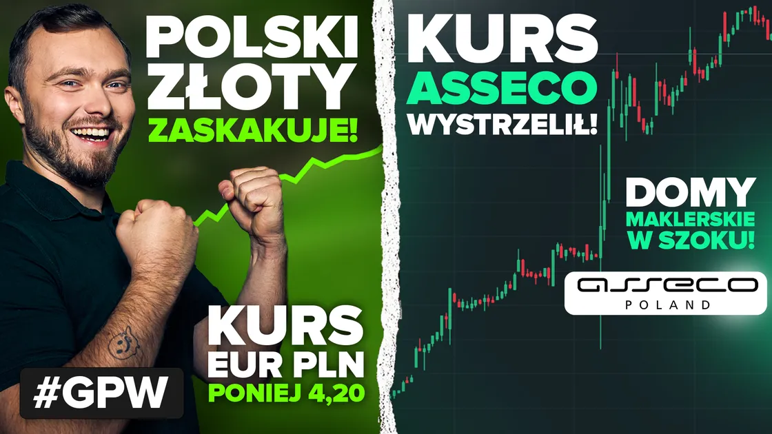 Wielka siła złotego – kurs euro tonie! | Skąd wzrosty Asseco – wyjaśniamy! | NIK broni WIBOR!