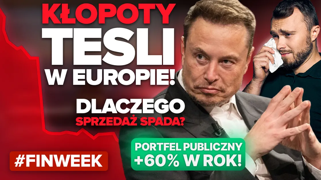 Krach sprzedaży Tesli! | Publiczny Portfel na +60% w rok! | Nowe cła Trumpa? | Rajd chińskich akcji!