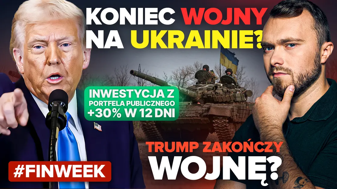 Koniec wojny blisko? | Świetna inwestycja portfela na +40%! | Krach na Ethereum | Co dalej z Google?
