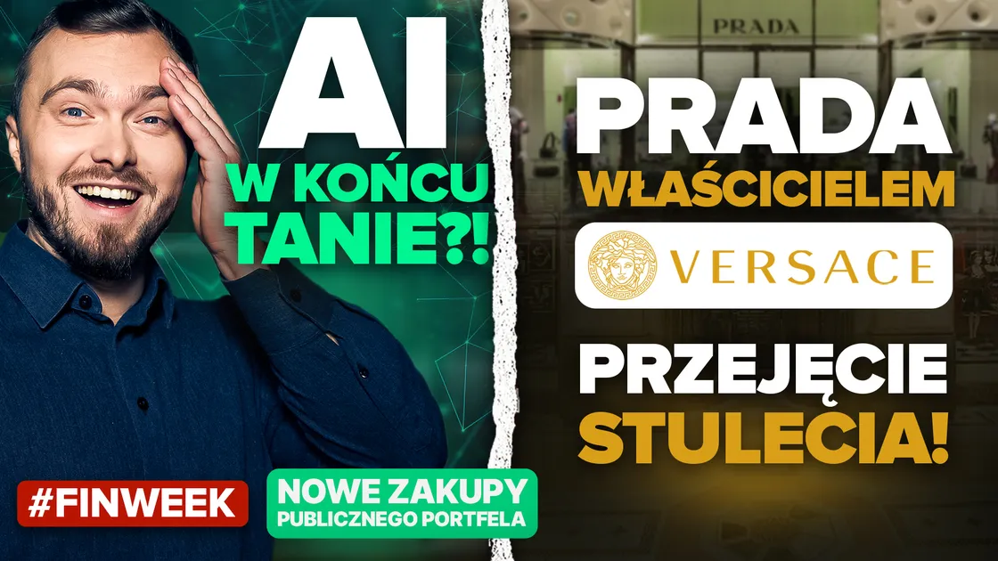 Trump znowu namieszał! | Dokupuje więcej AMD! | Sezon wyników w USA startuje | Versace sprzedane!