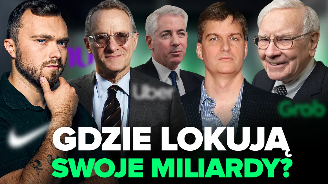 W co inwestują legendy giełdy? Na to rzucili się Buffett, Ackman i Michael Burry!