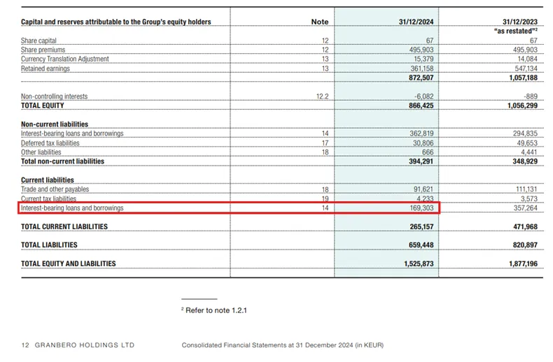 Granbero-Holdings-169-mln-euro-krotkoterminowego-dlugu-do-splaty-w-2025-roku