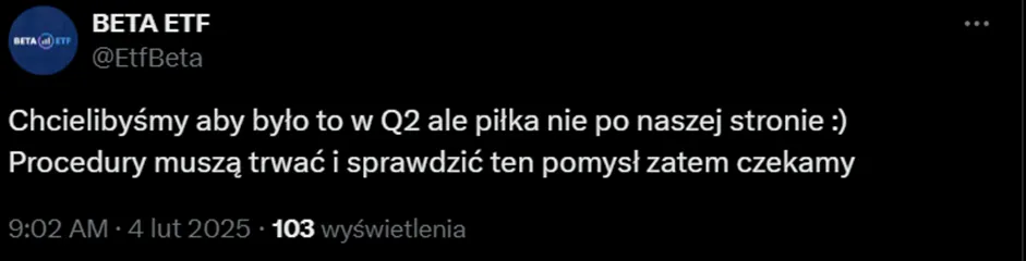 Tweet-BETA-ETF-potwierdza-oczekiwanie-na-start-nowego-funduszu-dywidendowego