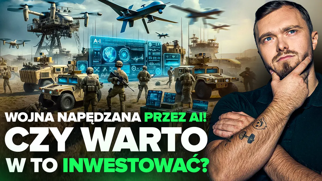 Sztuczna inteligencja prowadzi wojnę! Te spółki mogą dać w przyszłości setki procent zysku!
