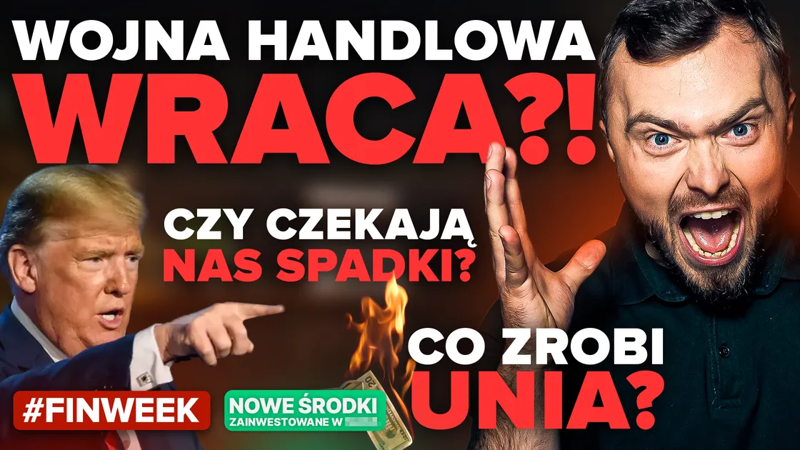 Wojna handlowa powraca! Amazon zbroi się w roboty, a w moim portfelu nowe inwestycje!