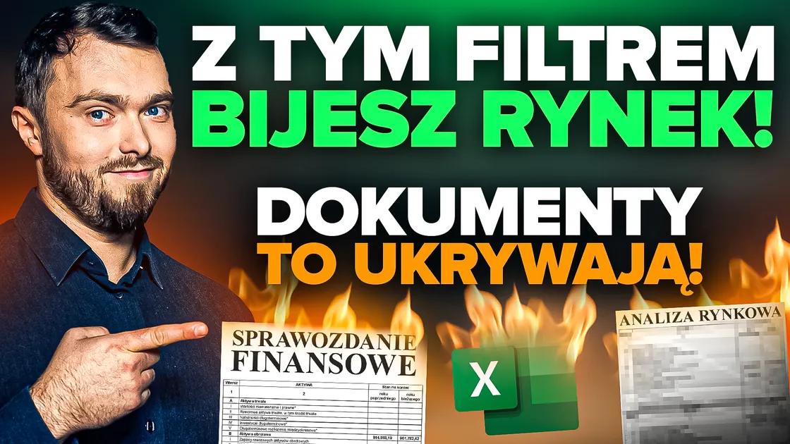 Jeden filtr inwestycyjny, który działa. Jak wybieram akcje lepsze niż rynek?