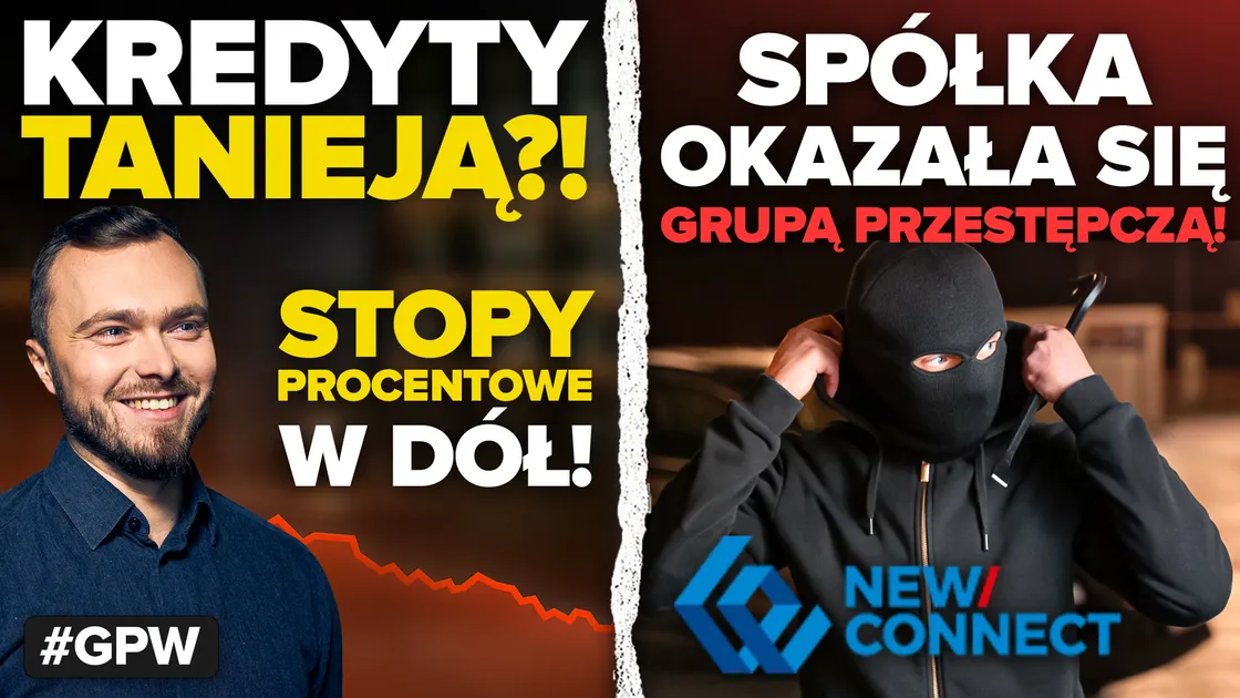 Stopy procentowe znowu niższe! Kredyty będą tańsze, a spółki zaskakują: AI, Zwrotomaty i skandale.