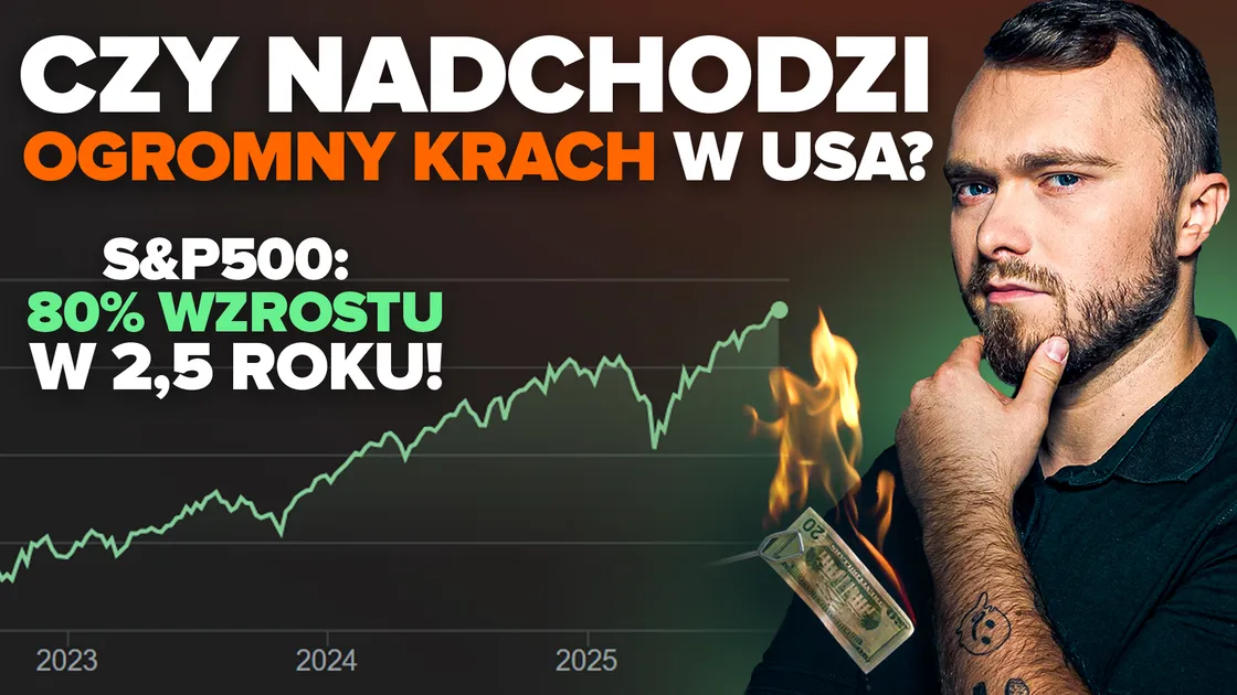 Hossa w USA się kończy? Strach przed nową bańką internetową rośnie, a S&P500 bije kolejne rekordy!