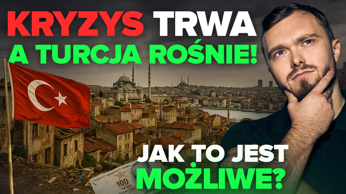 Ludzie uciekają od własnej waluty, a gospodarka i giełda rosną. Paradoks Turcji.