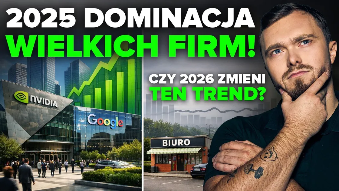 Giełda zdominowana przez gigantów. Dlaczego 2026 może to zmienić!