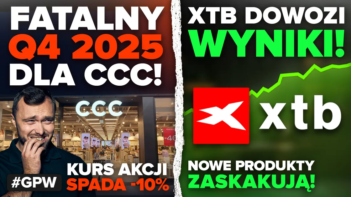 Dolar po 3,5 zł miesza na GPW. XTB bije rekordy, a CCC znów rozczarowuje!