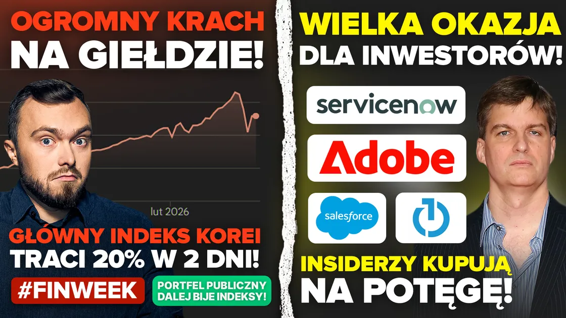 Na giełdzie panika, a insiderzy kupują spółki tech za setki milionów. Dlaczego?