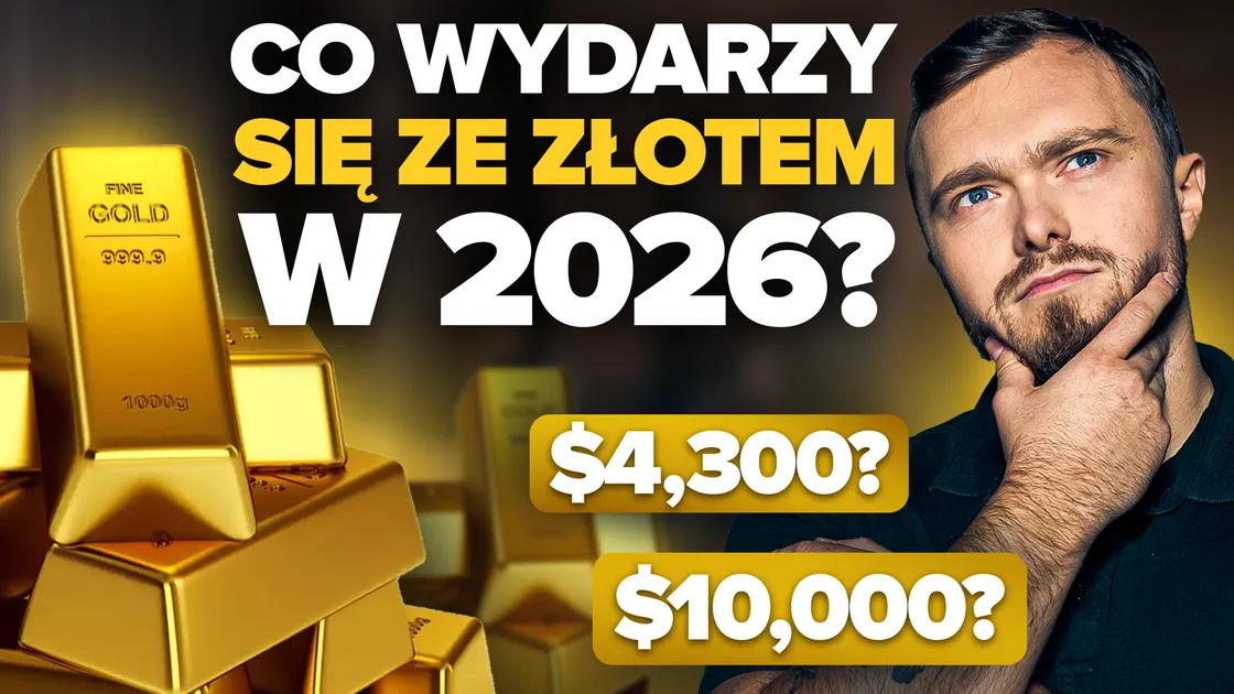 Złoto po 5 600 USD to był sufit? Banki mówią 4 300… albo nawet 10 000!