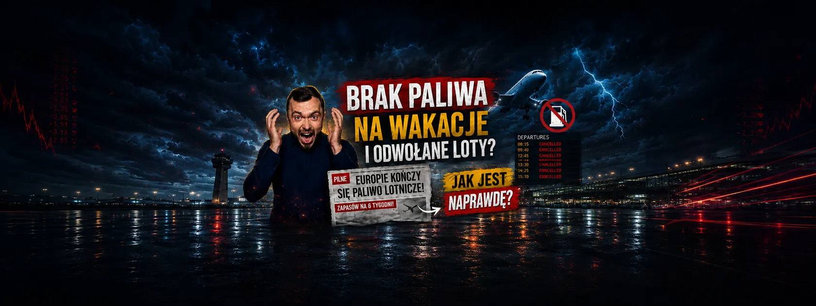 Brak paliwa na wakacje i odwołane loty Tak straszyły media, a jak jest naprawdę