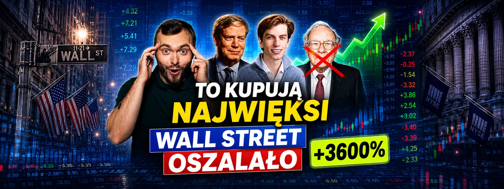 W co inwestują dziś najwięksi? Jedna spółka zrobiła +3600%