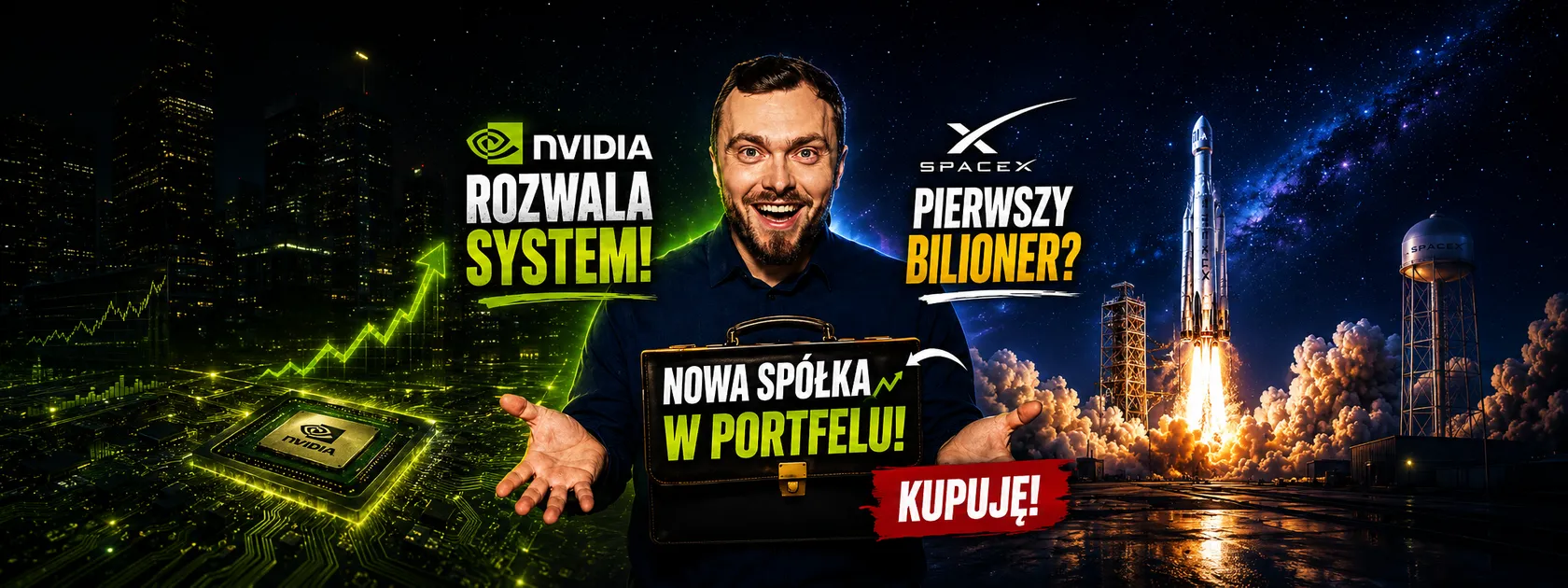 Nvidia znowu rozwala system, a ja dokupuję nową spółkę półprzewodnikową za AMD!