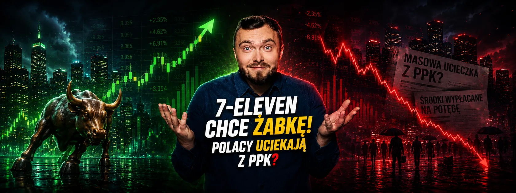 Żabka i Allegro wystrzeliły na giełdzie. Media straszą masową ucieczką z PPK!