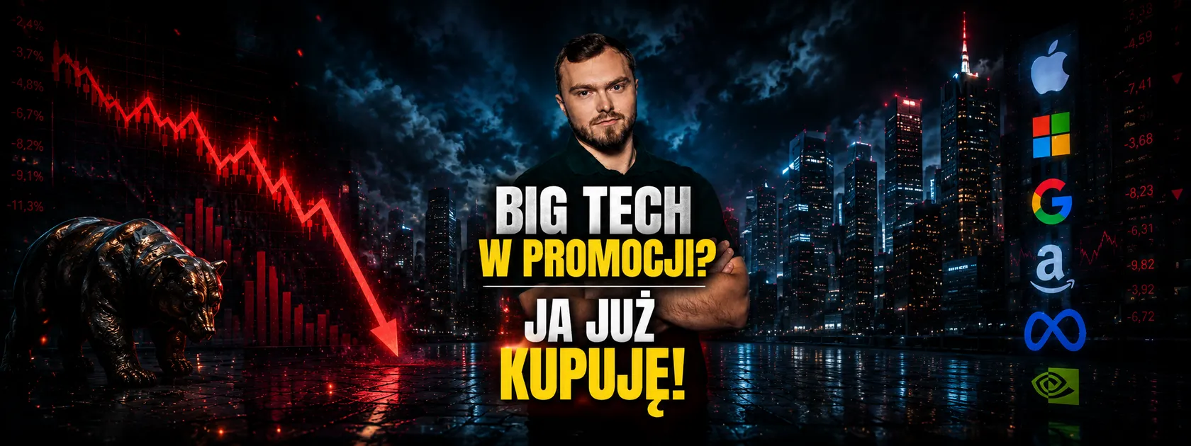 Biorę Big Tech do portfela w ciemno. Najlepsza okazja na drugą połowę 2026