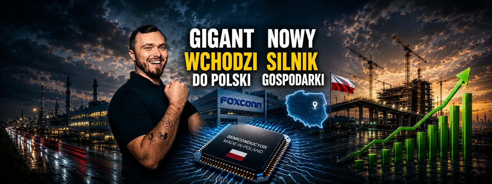 Polska przyciąga giganta półprzewodników, a gospodarka zmienia silnik