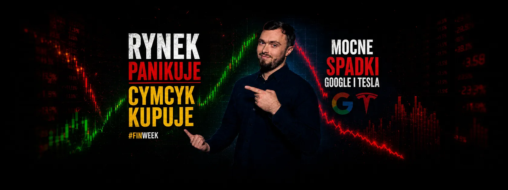 Giełda spanikowała po wynikach Google i Tesli. Ja nie. Co robię z tą przeceną