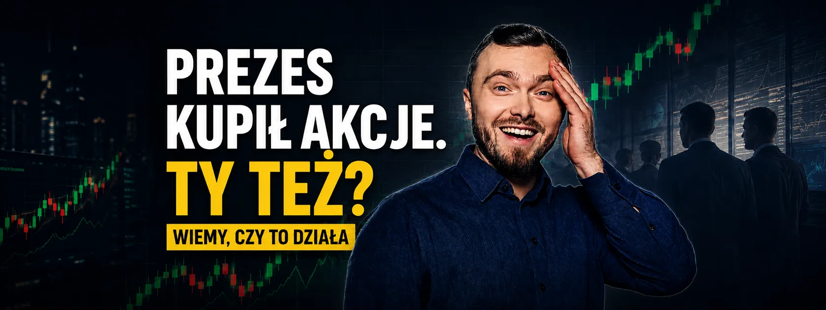 Kupować akcje razem z prezesami? Sprawdziliśmy 3,5 mln ich transakcji