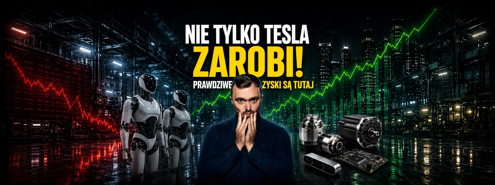 Roboty humanoidalne będą wszędzie. Kto naprawdę na nich zarobi
