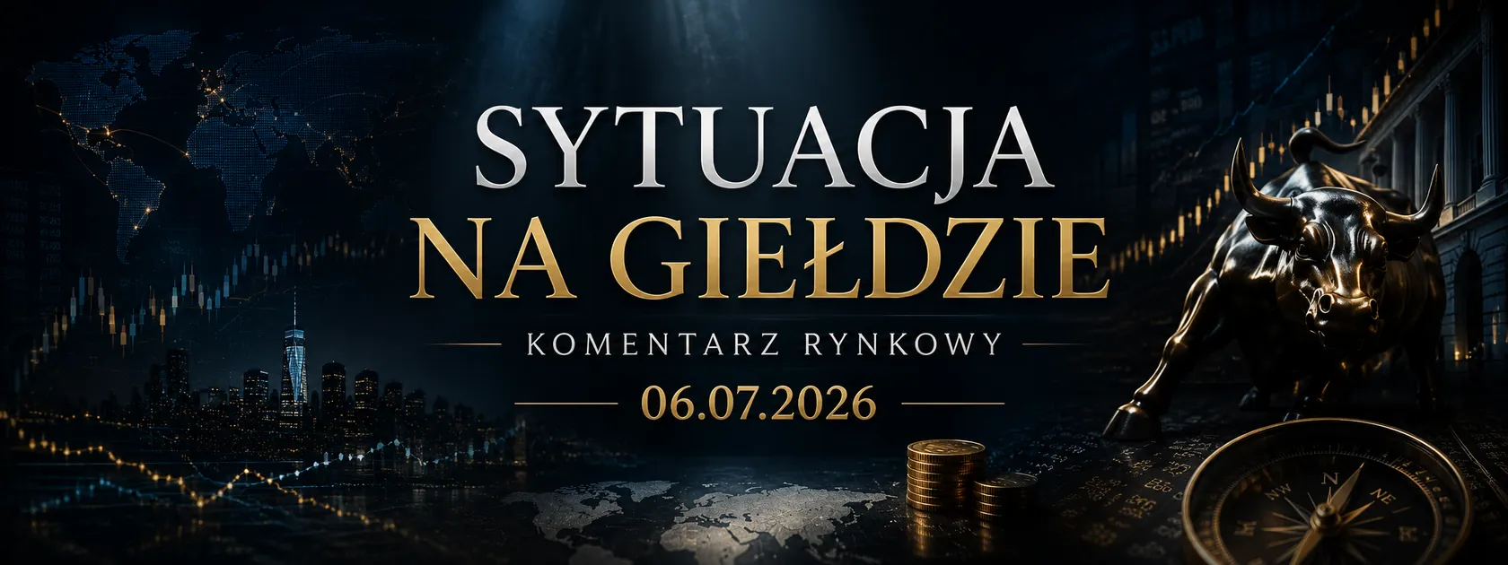 sytuacja na giełdzie komentarz 06.07.2026