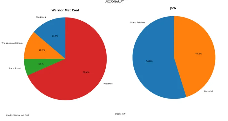Akcjonariat Warrior Met Coal JSW