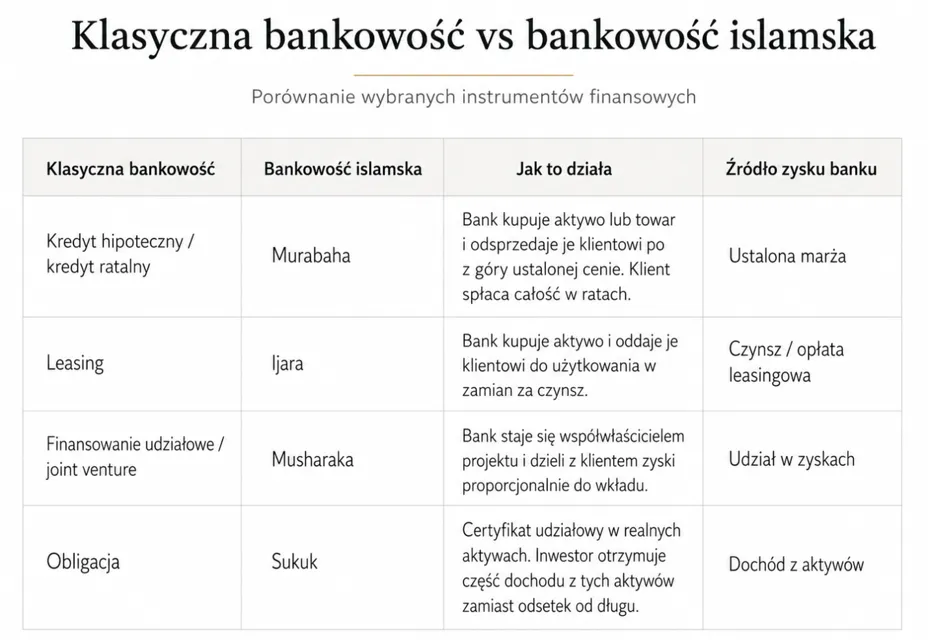 Bankowość islamska i klasyczna