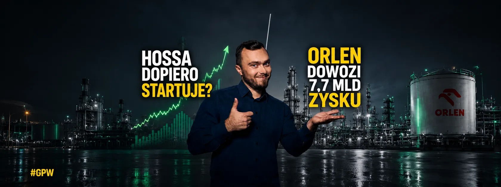 GPW bije historyczne rekordy, a ORLEN pokazuje 7,7 mld zł zysku! Hossa dopiero się rozkręca