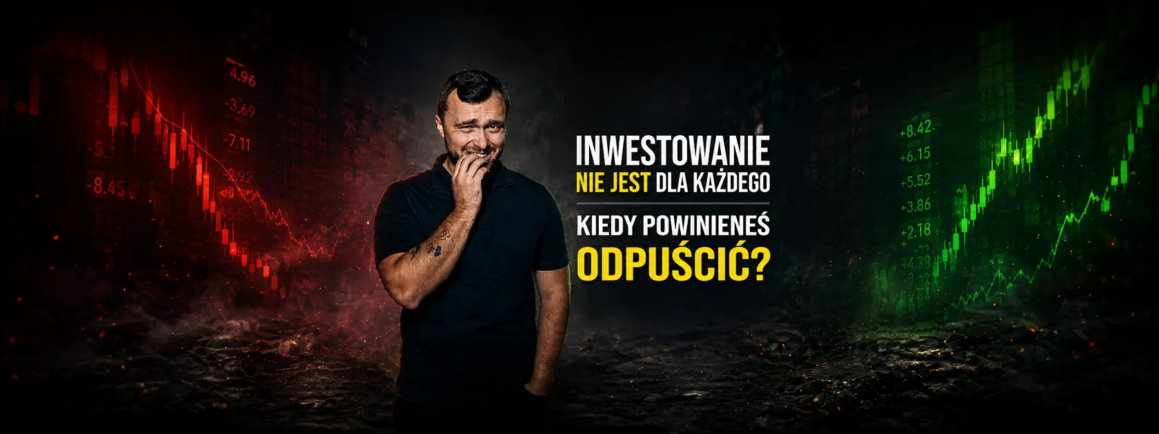Każdy powinien inwestować Nie, giełda nie jest dla wszystkich