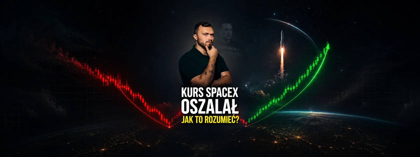 SpaceX spadł 50%, potem odbił 35%. Co tu się właściwie wydarzyło