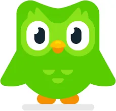 Zdjęcie przedstawia logo spółki Duolingo