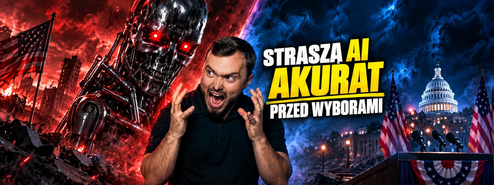 10% szans, że AI zniszczy świat Ta panika to polityczna ustawka!