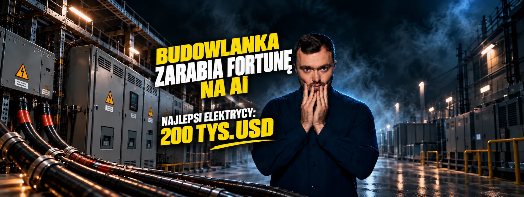 Boom AI robi fortuny także bez chipów. Brakuje elektryków i budowlańców!