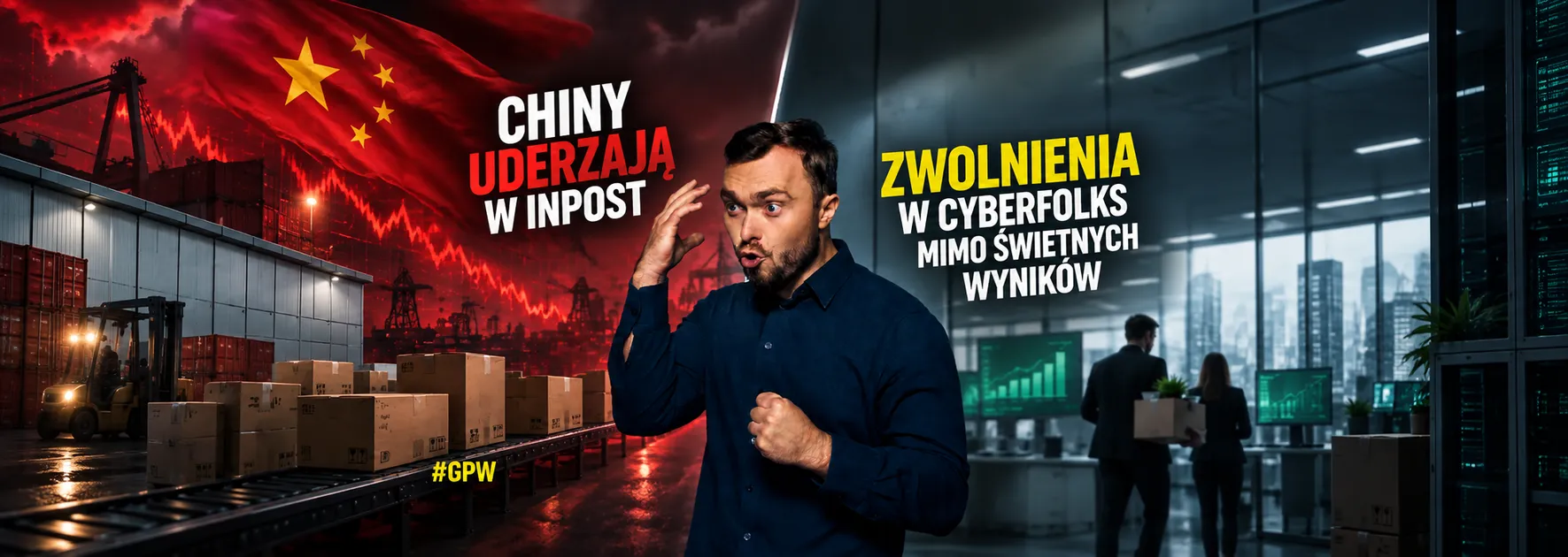 Cła uderzają w InPost, a cyber_Folks tnie 50% etatów mimo świetnych wyników!