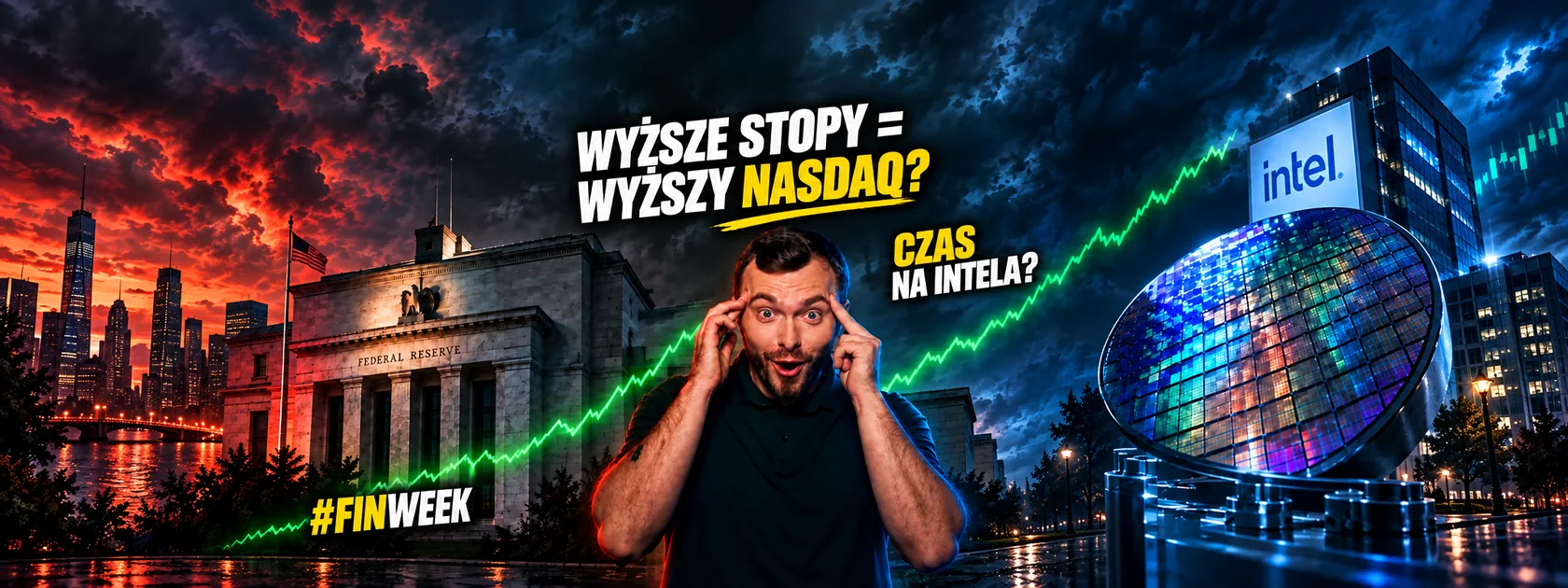 Fed podnosi stopy, Nasdaq rośnie - tak, to normalne. Intel trafi do mojego portfela