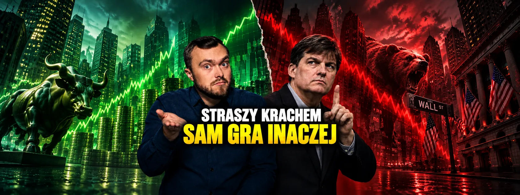 Michael Burry znowu przewiduje wielki krach. Jego własny portfel często mówi coś innego