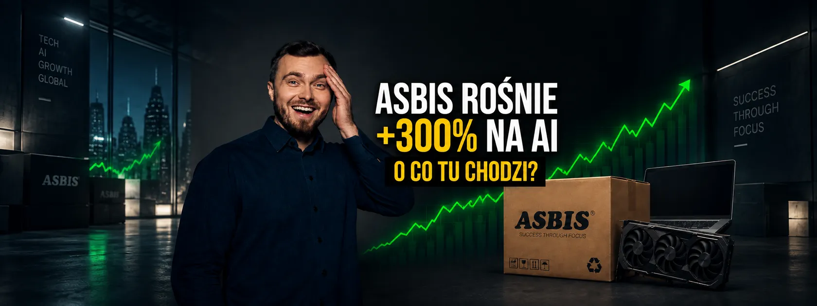 Najlepsza spółka AI na GPW wcale nie jest technologiczna
