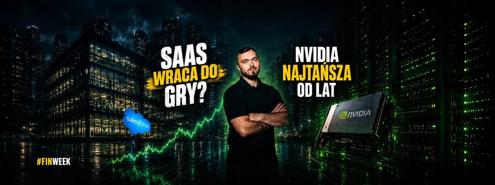 Nvidia znowu szokuje wynikami. Czy rynek przegapił odbicie SaaS