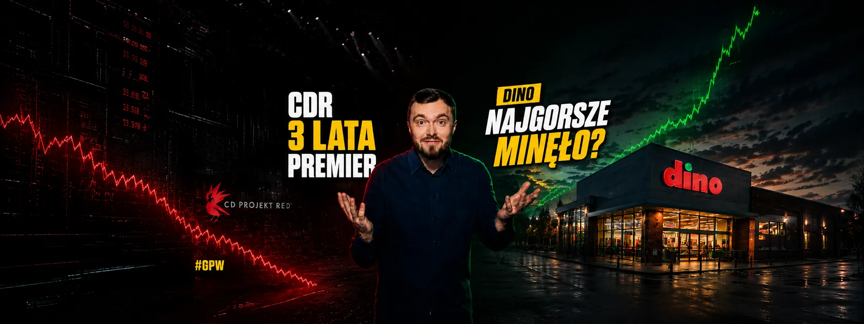 Rynek sprzedaje CD Projekt. Ja dokupuję. Dino rośnie po słabych wynikach!