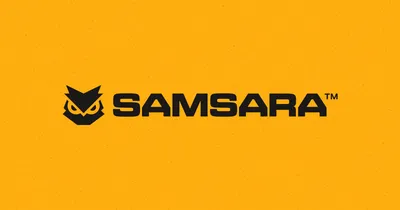 Zdjęcie przedstawia logo spółki Samsara