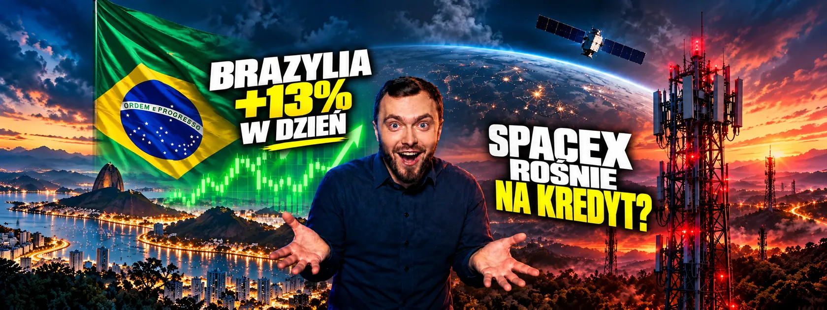 Brazylia rośnie_ SpaceX na kredyt_