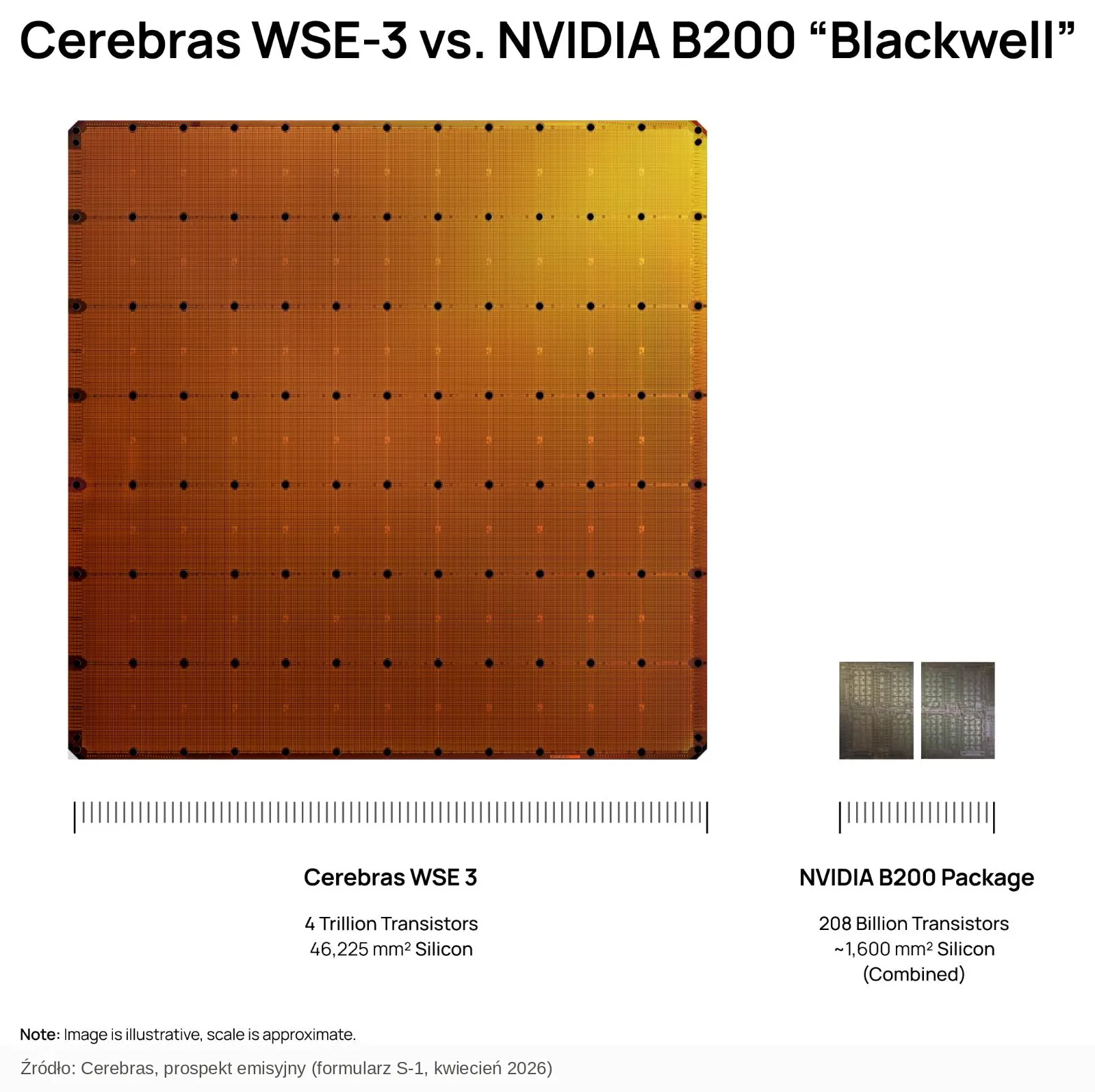 Cerebras WSE3 kontra NVIDIA Blackwell