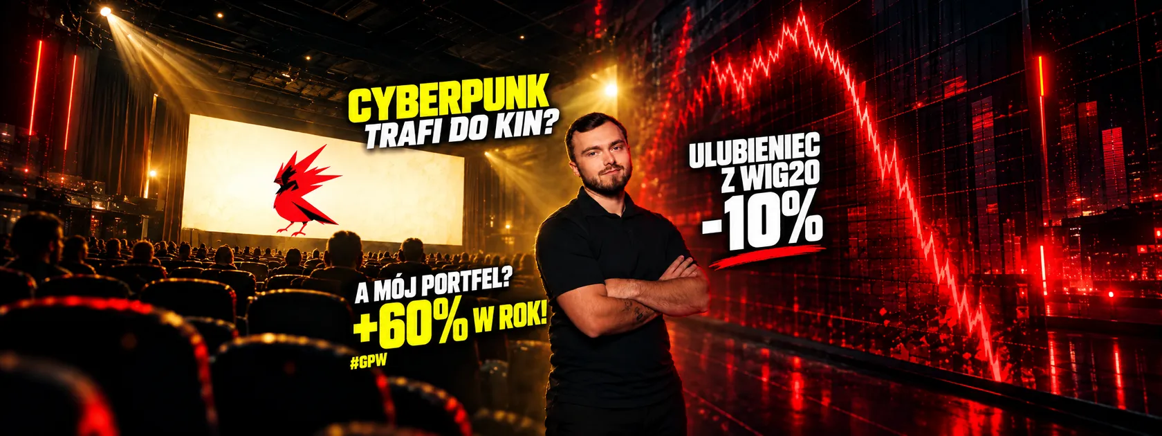 Cyberpunkowy krach giełdowy na scenie